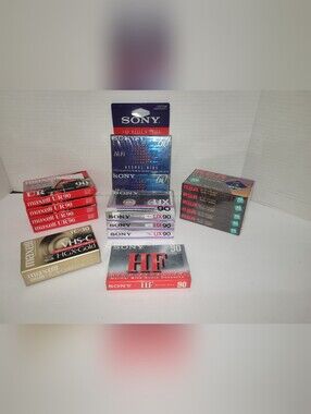 New Old Stock Blank Cassette Lot Of 16